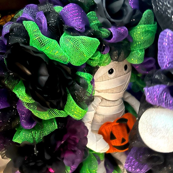 Mummy Halloween wreaths